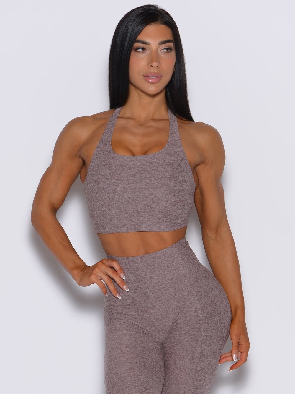 Bombshell Sportswear Viral Tank Bra & Curve Pocket Leggings Set size Small - Picture 3 of 11